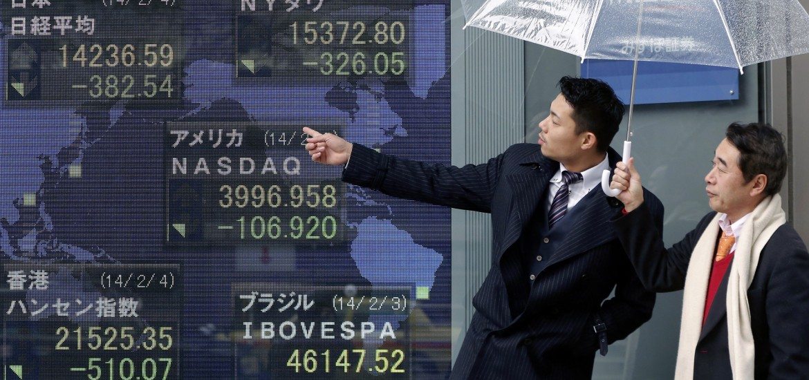 Asian stocks look up
